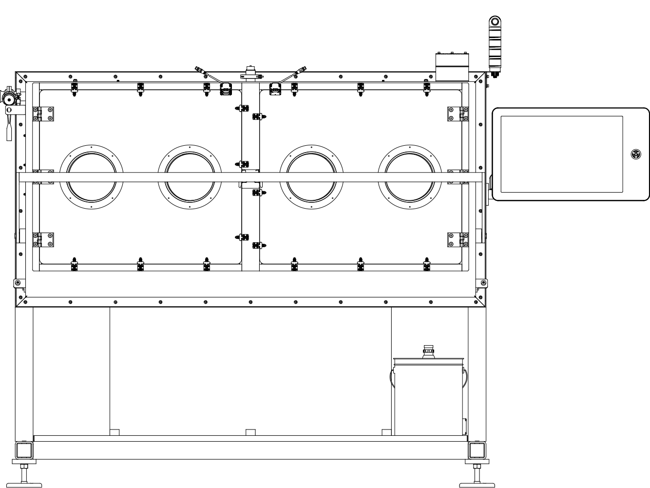 Desktop Metal Production System P01 Diagram